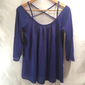 Dark Bleu Women’s Blouse